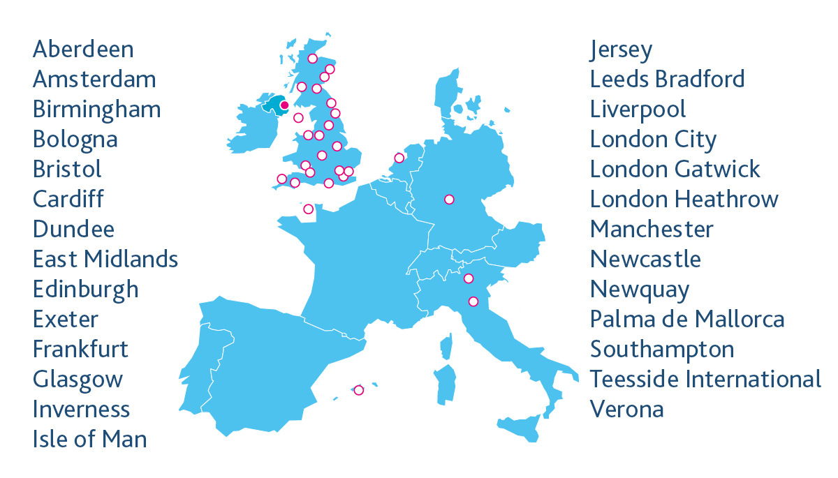 Best Belfast City Airport Airlines and Routes Where to fly from Belfast City Airport